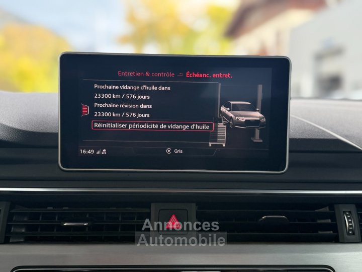 Audi A4 40 TFSI 190 S tronic 7 S-line - Apple Carplay - Black Pack - Sièges Chauffants - 18