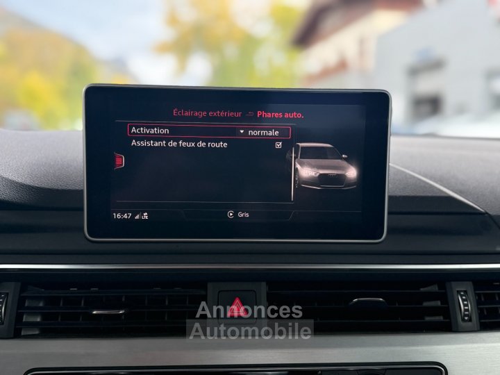 Audi A4 40 TFSI 190 S tronic 7 S-line - Apple Carplay - Black Pack - Sièges Chauffants - 19