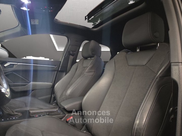 Audi Q3 Sportback · 45 TFSI e 245ch · S line Attraction · Caméra 360° · Virtual Cockpit · Clé confort - 7