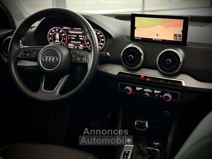 Audi Q2 15TFSI S-LINE-1ERPRO-COCKPIT-CUIR-CAMERA-PDC-TVA - 17
