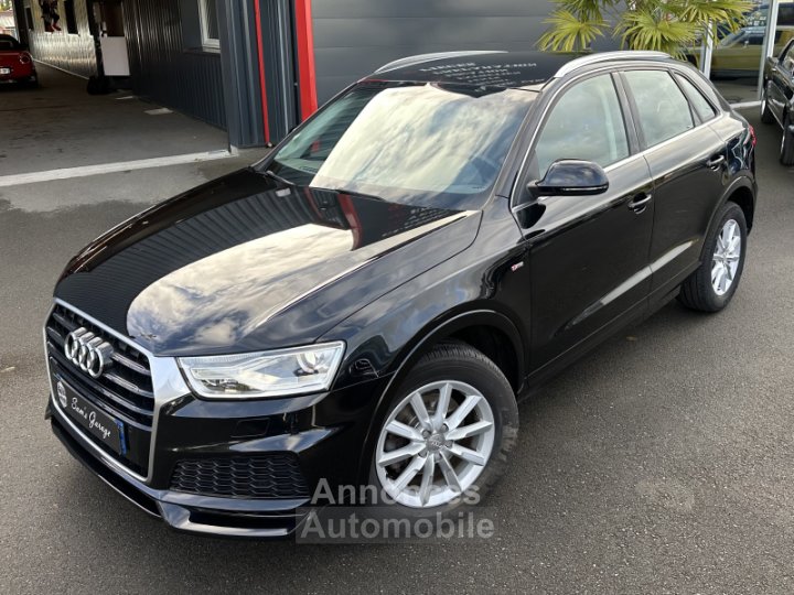 Audi Q3 20 TDI 150ch S-Line S-tronic 7 2017 - 2