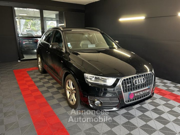 Audi Q3 Quattro 20 TDI DPF  140ch BV S-tronic  S-Line SUV Garantie 12 mois - 3