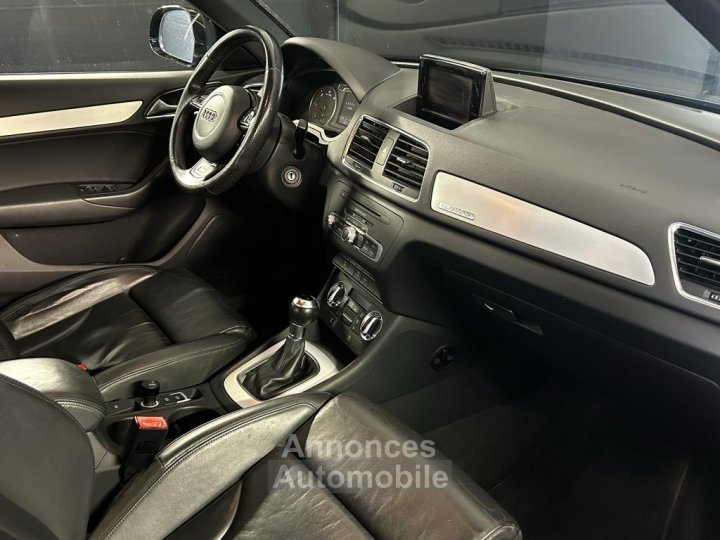 Audi Q3 Quattro 20 TDI DPF  140ch BV S-tronic  S-Line SUV Garantie 12 mois - 9