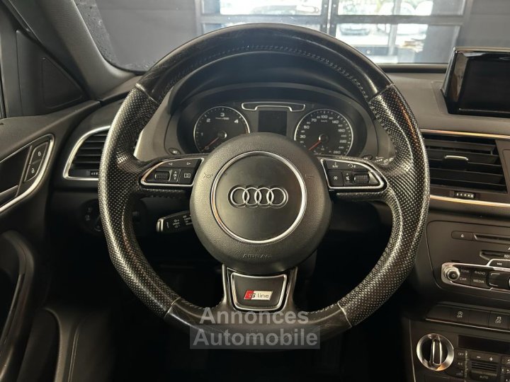 Audi Q3 Quattro 20 TDI DPF  140ch BV S-tronic  S-Line SUV Garantie 12 mois - 14