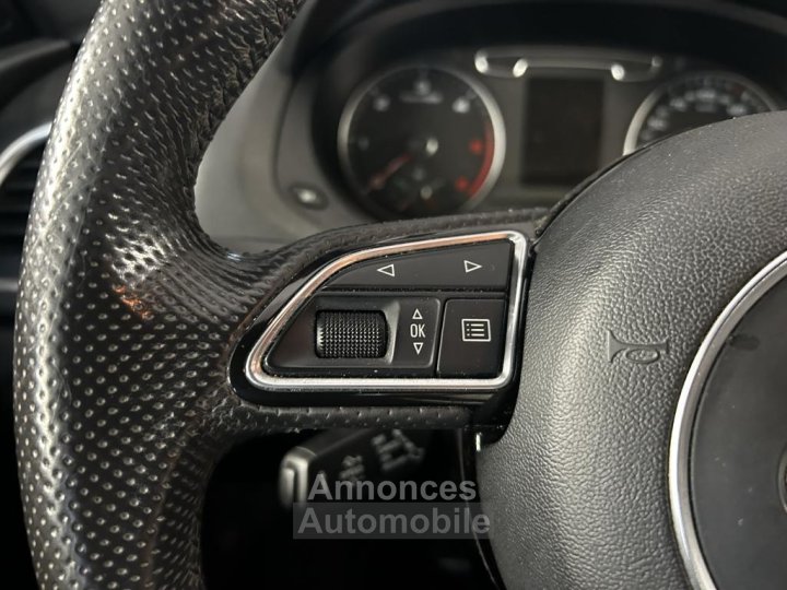 Audi Q3 Quattro 20 TDI DPF  140ch BV S-tronic  S-Line SUV Garantie 12 mois - 15