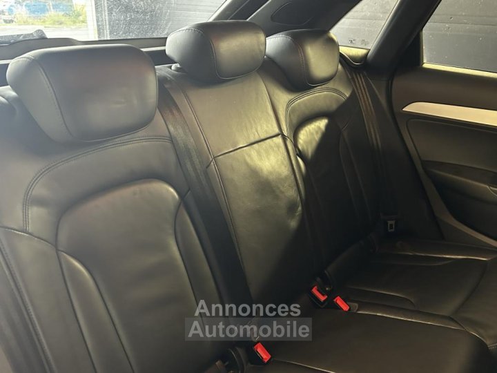 Audi Q3 Quattro 20 TDI DPF  140ch BV S-tronic  S-Line SUV Garantie 12 mois - 30