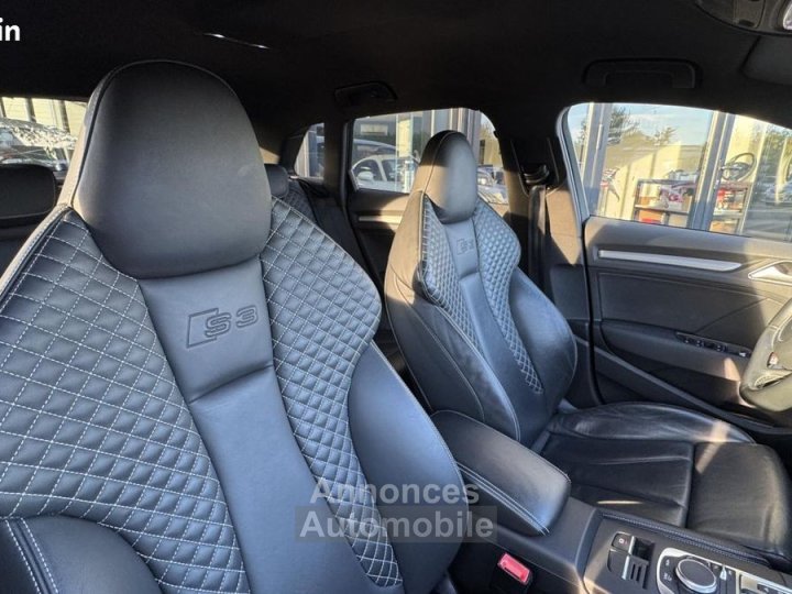 Audi S3 20 TFSI 300ch quattro SPORTBACK 1° MAIN FULL SUIVI SIEGES RS - 6