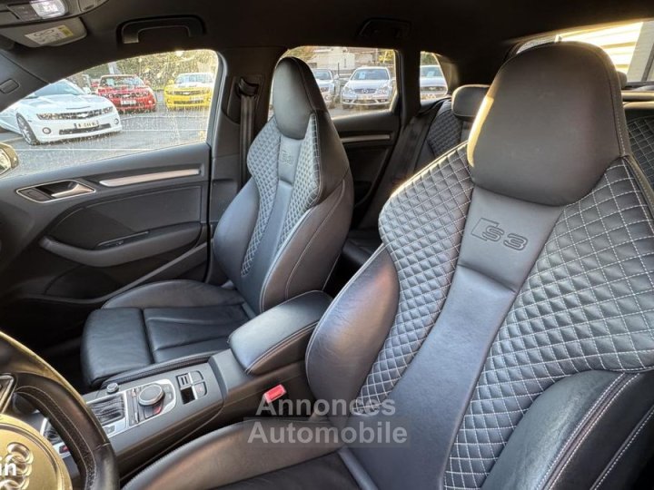 Audi S3 20 TFSI 300ch quattro SPORTBACK 1° MAIN FULL SUIVI SIEGES RS - 8