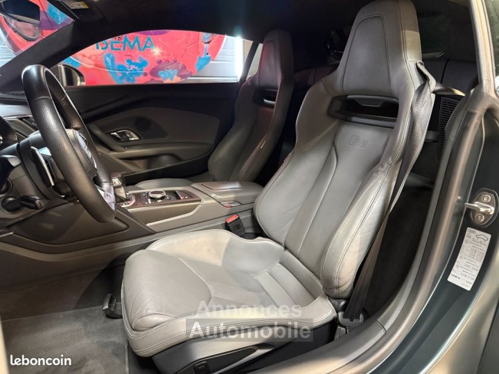 Audi R8 V10 PLUS | Malus inclus Vert Camouflage Mat Laser Magnetic Ride Direction Dynamique Cuir Étendu Échappement Sport - 6