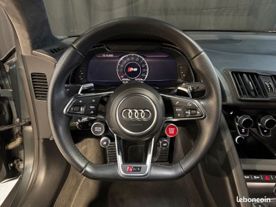 Audi R8 V10 PLUS | Malus inclus Vert Camouflage Mat Laser Magnetic Ride Direction Dynamique Cuir Étendu Échappement Sport   - 8