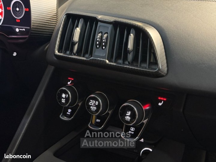 Audi R8 V10 PLUS | Malus inclus Vert Camouflage Mat Laser Magnetic Ride Direction Dynamique Cuir Étendu Échappement Sport - 12