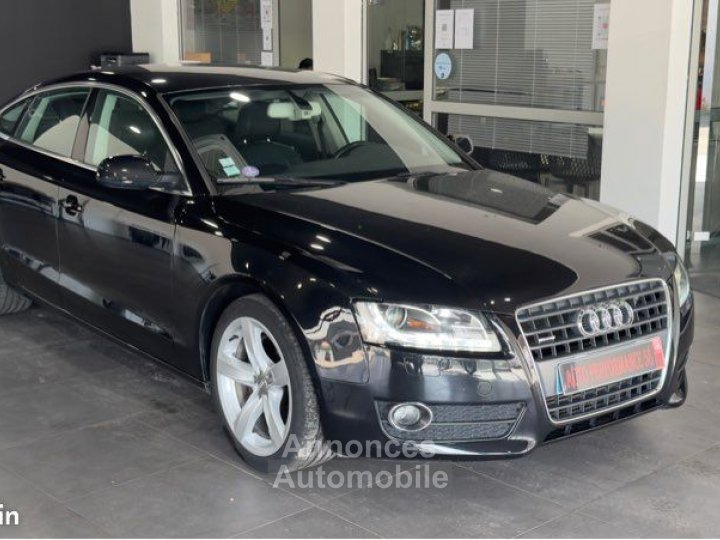Audi A5 Sportback 20 TFSI 211 Ch S TRONIC 7 Quattro Ambition Luxe Bluetooth Radars de stationnement Phares Xénon Boîte automatique GPS Climatisation - 2