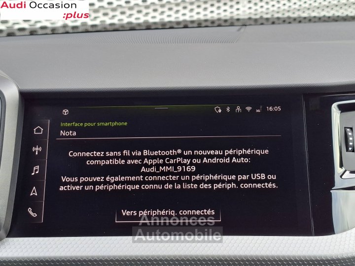 Audi A1 Sportback 30 TFSI 116 ch S tronic 7 S Line Plus - 19