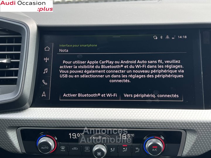 Audi A1 Sportback 30 TFSI 116 ch S tronic 7 S Line Plus - 12