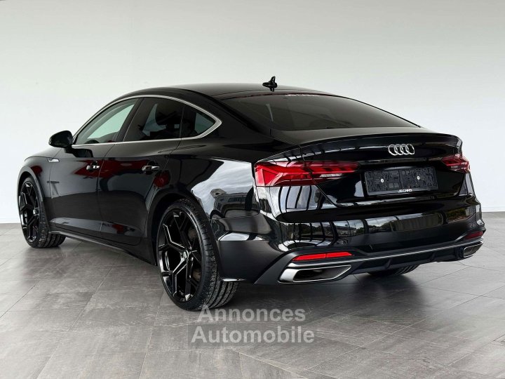 Audi A5 SPORTBACK20TDi SPORT-1ERPRO-GPS-CUIR-JANTES20-PDC - 7