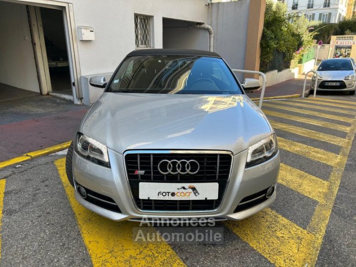 Audi A3 CABRIOLET 20 TDI 140CH DPF START/STOP S LINE S TRONIC 6 - 8