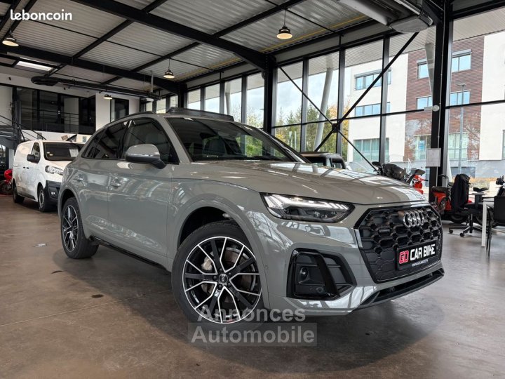 Audi Q5 40 TDI Quattro 204CH S-Line garantie 6 ans Suivi Toit ouvrant attelage bang & olufsen méplat 665-mois - 3