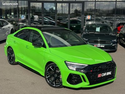 Audi RS3 400CH MALUS PAYE Echappement Sport Volant Alcantara Bang&Olufsen Sièges RS Toit Ouvrant Pack Black Carplay 19P Garantie 6 ans 789-mois   - 1