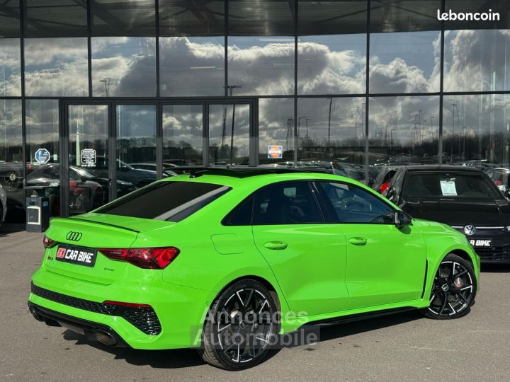 Audi RS3 400CH MALUS PAYE Echappement Sport Volant Alcantara Bang&Olufsen Sièges RS Toit Ouvrant Pack Black Carplay 19P Garantie 6 ans 789-mois - 2