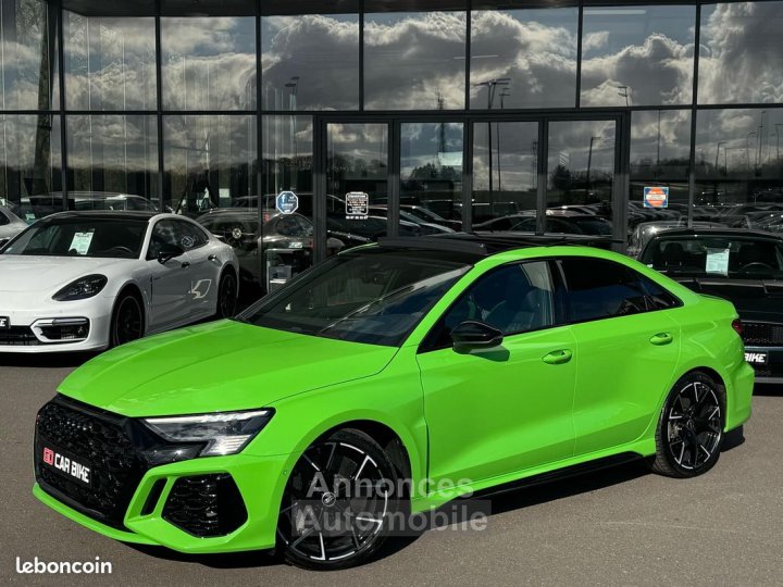 Audi RS3 400CH MALUS PAYE Echappement Sport Volant Alcantara Bang&Olufsen Sièges RS Toit Ouvrant Pack Black Carplay 19P Garantie 6 ans 789-mois - 4