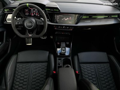 Audi RS3 400CH MALUS PAYE Echappement Sport Volant Alcantara Bang&Olufsen Sièges RS Toit Ouvrant Pack Black Carplay 19P Garantie 6 ans 789-mois   - 6