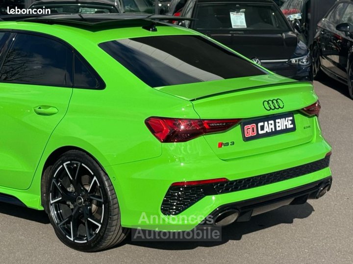 Audi RS3 400CH MALUS PAYE Echappement Sport Volant Alcantara Bang&Olufsen Sièges RS Toit Ouvrant Pack Black Carplay 19P Garantie 6 ans 789-mois - 10