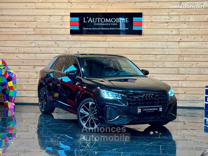 Audi Q2 35 tdi 150 s tronic 7 quattro line jantes 19 camera virtual garantie 12 mois - 1