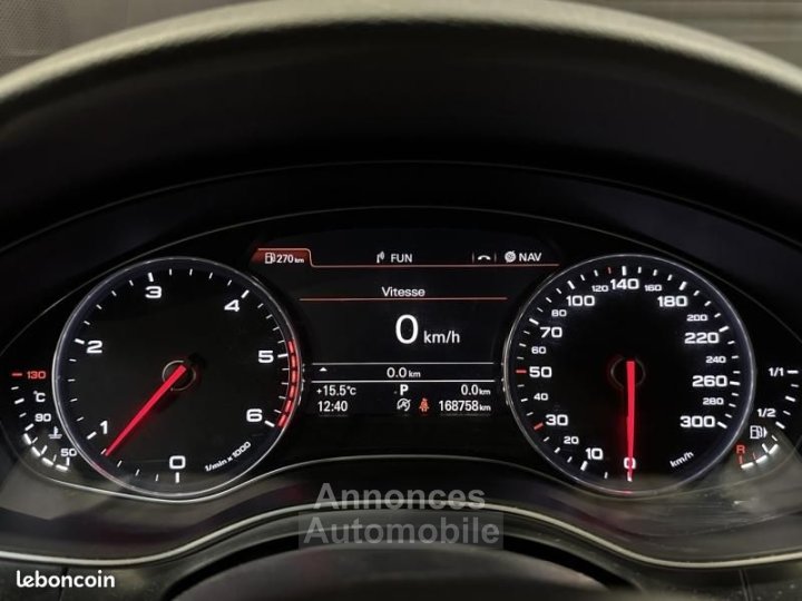 Audi A6 30 V6 TDI 204ch Ambition Luxe quattro S tronic 7 - 14