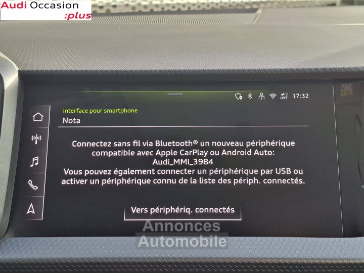 Audi A1 Sportback 25 TFSI 95 ch S tronic 7 Design - 18