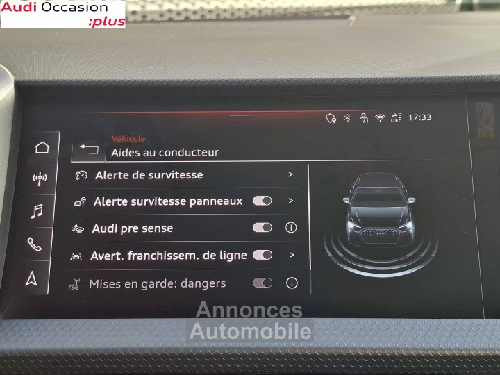 Audi A1 Sportback 25 TFSI 95 ch S tronic 7 Design - 20