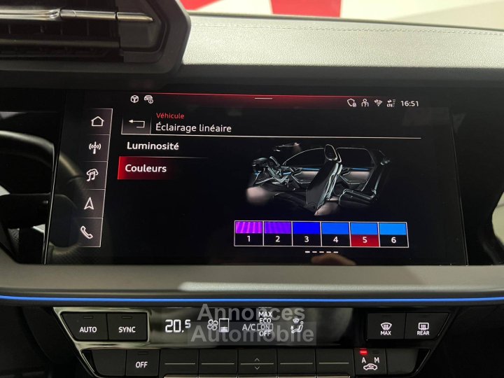 Audi A3 Sportback 35 TFSI Mild Hybrid 150 S tronic 7 S line - 55