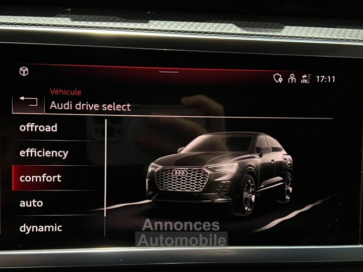 Audi Q3 Sportback 35 TDI 150 ch S tronic 7 S Edition - 49
