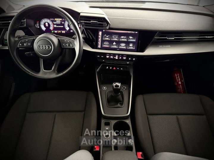 Audi A3 10 TFSI -1ERPRO-CAMERA-JANTES19'-PDC-BI ZONE-NAVI - 14