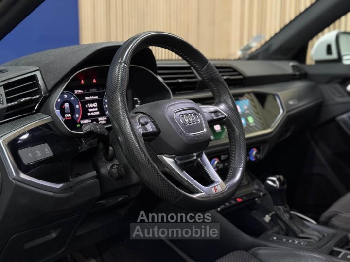 Audi Q3 35 TDI 20 150 CH S-tronic S-Line - TVA RÉCUPÉRABLE - Origine France - 9