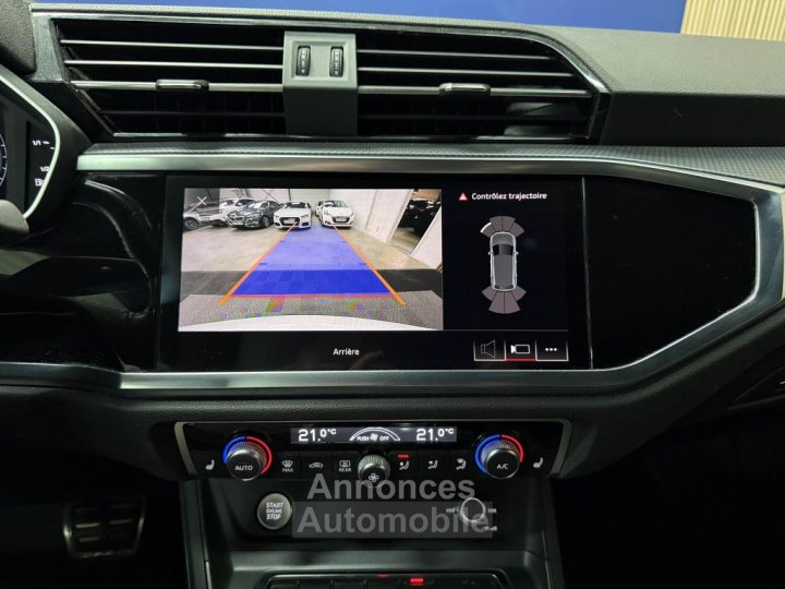 Audi Q3 35 TDI 20 150 CH S-tronic S-Line - TVA RÉCUPÉRABLE - Origine France - 19