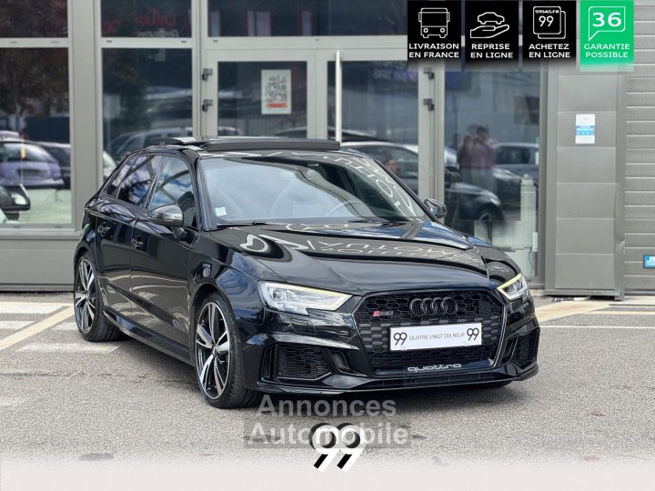 Audi RS3 SportBack 25  - 400 - BV S-tronic 8V2 SPORTBACK  TO - Bang & Olufsen LIVRAISON REPRISE - 3
