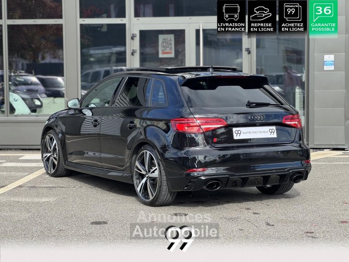 Audi RS3 SportBack 25  - 400 - BV S-tronic 8V2 SPORTBACK  TO - Bang & Olufsen LIVRAISON REPRISE - 7