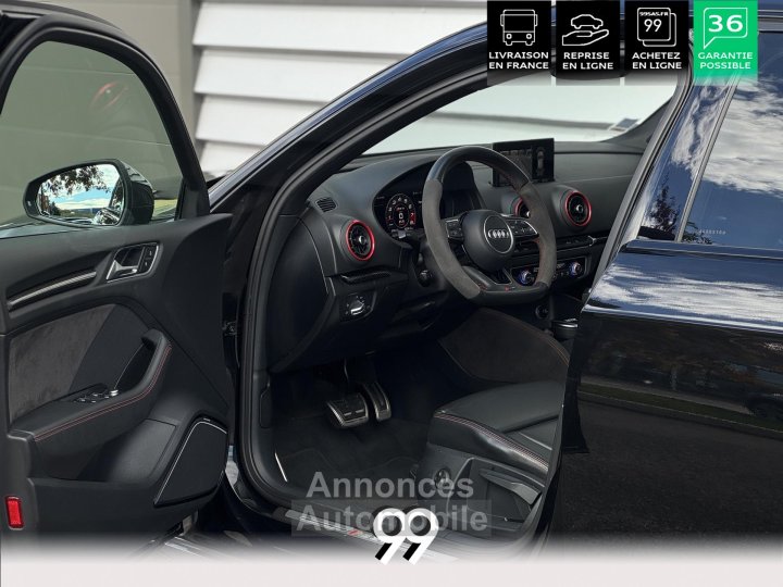 Audi RS3 SportBack 25  - 400 - BV S-tronic 8V2 SPORTBACK  TO - Bang & Olufsen LIVRAISON REPRISE - 10