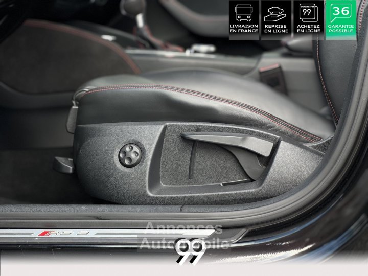 Audi RS3 SportBack 25  - 400 - BV S-tronic 8V2 SPORTBACK  TO - Bang & Olufsen LIVRAISON REPRISE - 12