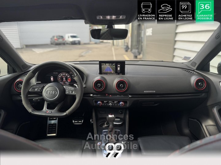 Audi RS3 SportBack 25  - 400 - BV S-tronic 8V2 SPORTBACK  TO - Bang & Olufsen LIVRAISON REPRISE - 14