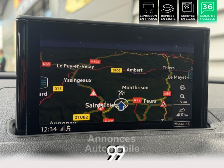 Audi RS3 SportBack 25  - 400 - BV S-tronic 8V2 SPORTBACK  TO - Bang & Olufsen LIVRAISON REPRISE - 24