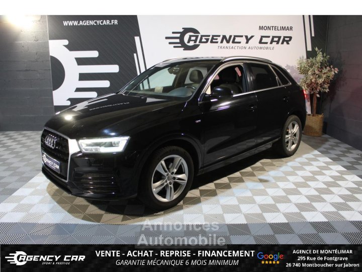 Audi Q3 20 TDI Quattro 184ch S-tronic S-Line - 1