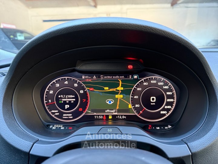 Audi A3 Sportback 15 TFSI 150 S tronic 7 Design garantie 12 mois virtual cockpit sièges chauffants - 15