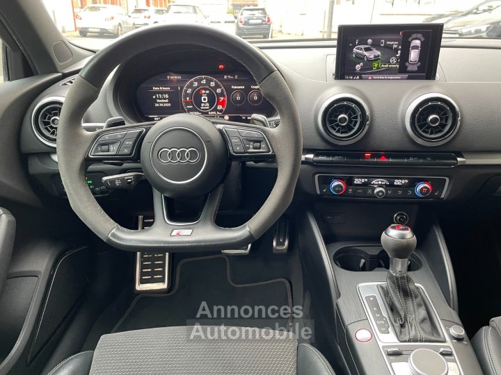 Audi S3 SPORTBACK TFSI 300 S tronic 7 Quattro / BANG  OLUFSEN / CARPLAY - 17