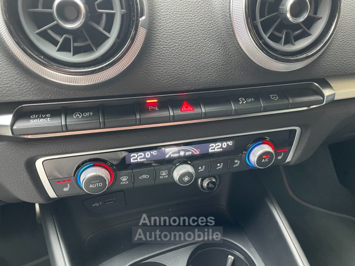 Audi S3 SPORTBACK TFSI 300 S tronic 7 Quattro / BANG  OLUFSEN / CARPLAY - 34