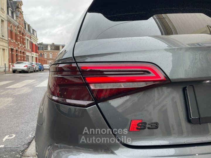 Audi S3 SPORTBACK TFSI 300 S tronic 7 Quattro / BANG  OLUFSEN / CARPLAY - 53