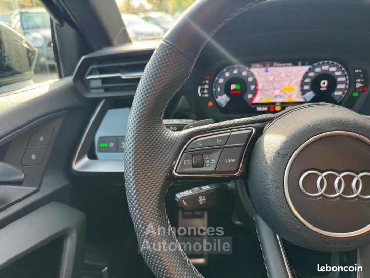 Audi A3 SPORBACK IV 35 TFSI 150CH MILD HYBRID S line tronic 7 - 12