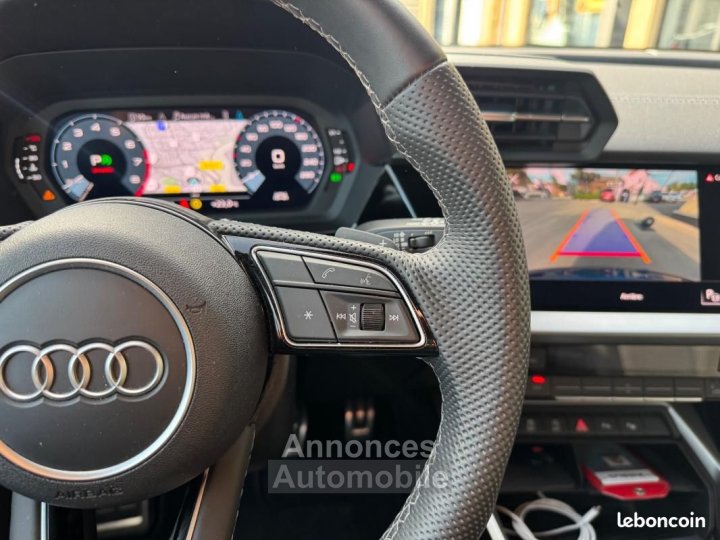 Audi A3 SPORBACK IV 35 TFSI 150CH MILD HYBRID S line tronic 7 - 13