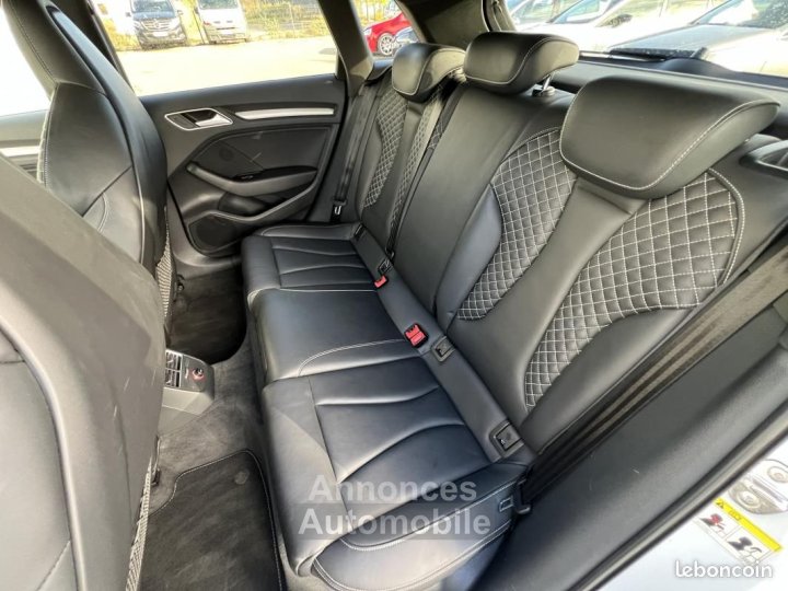 Audi S3 20 TFSI 300ch quattro SPORTBACK 1&deg; MAIN FULL SUIVI SIEGES RS - 9