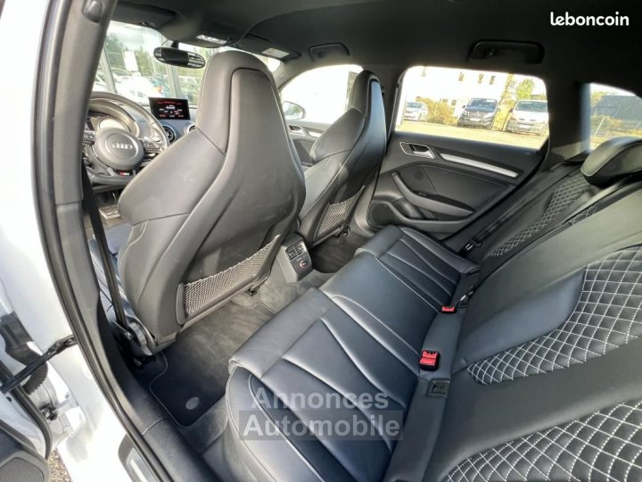 Audi S3 20 TFSI 300ch quattro SPORTBACK 1&deg; MAIN FULL SUIVI SIEGES RS - 10